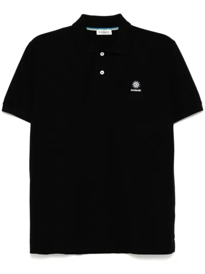 SANDBANKS LOGO-BADGE POLO SHIRT