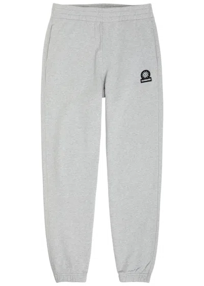Sandbanks Logo Cotton Sweatpants In Gray