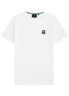 Sandbanks Badge Pocket T Shirt White In White