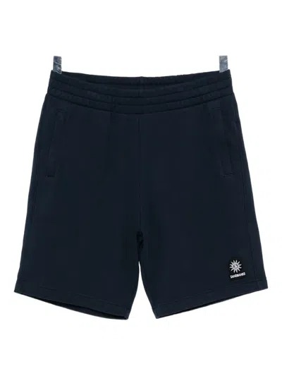 Sandbanks Logo-patch Shorts In Black