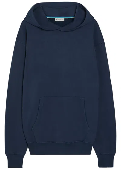 Sandbanks Logo-appliquéd Hooded Cotton Sweatshirt In Multi