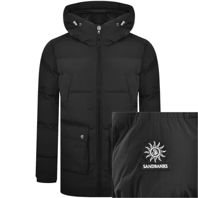 Sandbanks Mid Puffer Jacket Black
