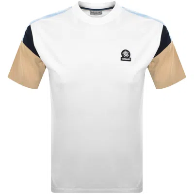 Sandbanks Relaxed Panel T Shirt White