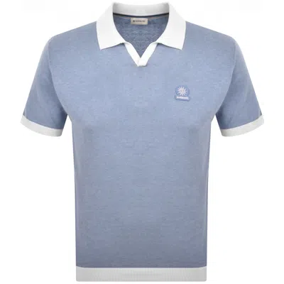 Sandbanks Revere Collar Polo Blue