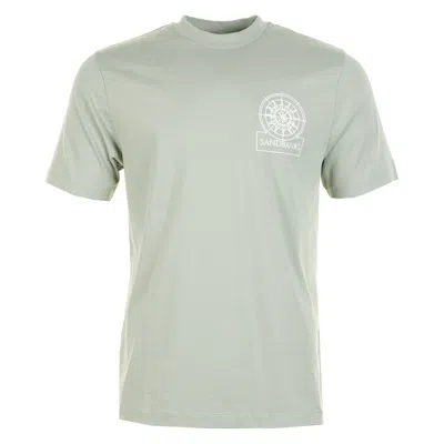 Sandbanks Sonar T Shirt Sage In Green