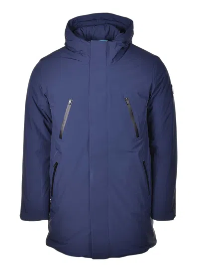 Sandbanks Terrace Waterproof Jacket Navy In Blue