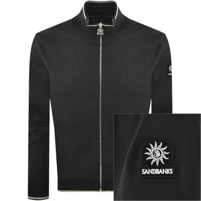 Sandbanks Tricot Track Jacket Black