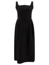 Sandbeige Dresses Black In Black
