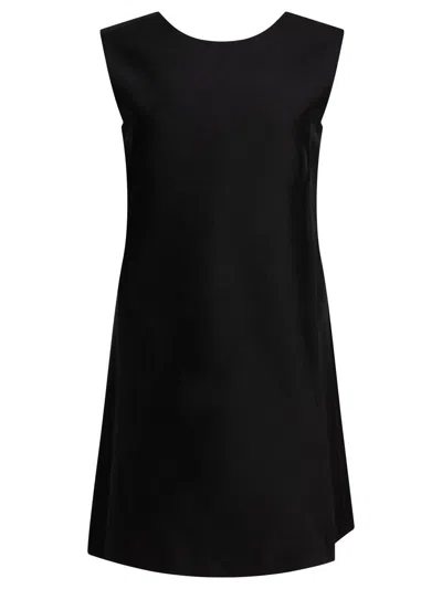 Sandbeige Dresses In Black