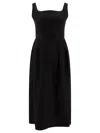 Sandbeige Dresses Black In Black