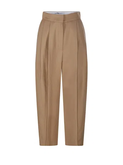 Sandbeige Marlenka Pant In Neutrals