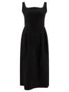 Sandbeige Dresses Black In Black