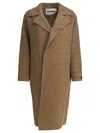 Sandbeige Sophie Coat Jackets And Coats Beige In Brown