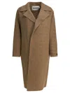 Sandbeige Sophie Coat Jackets And Coats Beige In Brown