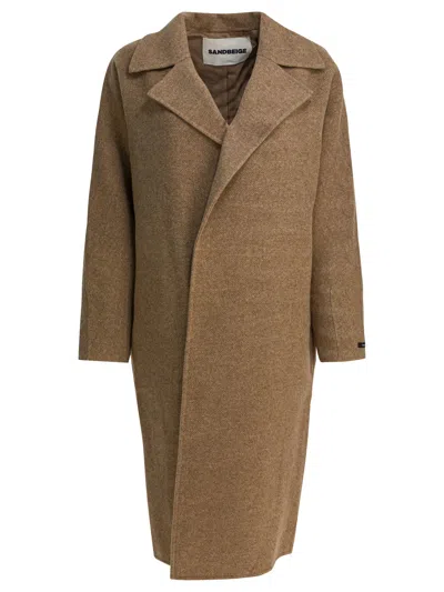 SANDBEIGE SOPHIE COAT JACKETS AND COATS BEIGE