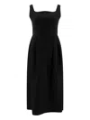 Sandbeige Dresses Black In Black