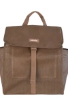 Sande Beach Hauler Mesh Backpack In Black