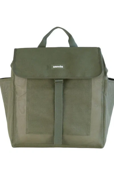 Sande Beach Hauler Mesh Backpack In Blue