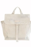 Sande Beach Hauler Mesh Backpack In Neutral