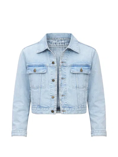 Sanderlak Pocket Denim Jacket In Blue
