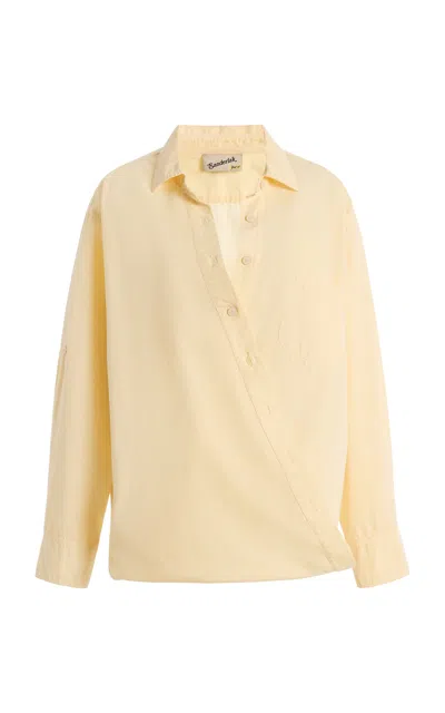 Sanderlak Twist Shirt In Ivory