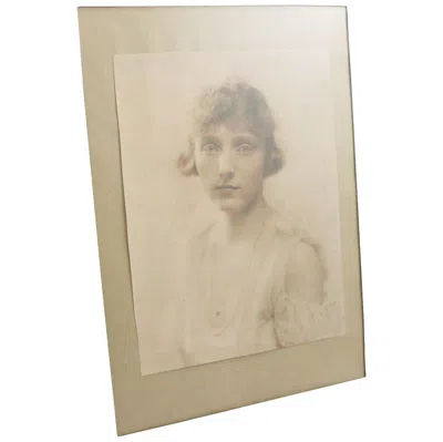 Pre-owned Sanders & Mackenzie Antique Sterling Silver Photograph Frame By , 1913