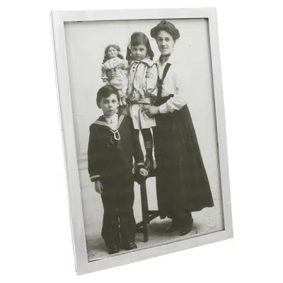 Pre-owned Sanders & Mackenzie Antique Sterling Silver Photograph Frame By , 1916