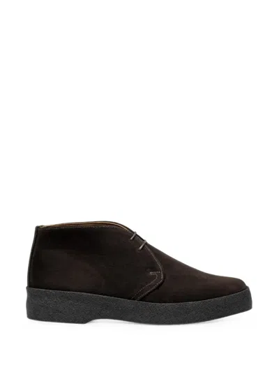 Sanders Chukka Boots In Brown