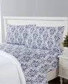 Sanders Closeout!  Printed Microfiber 4-pc. Sheet Set, Queen