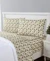 Sanders Holiday Printed Microfiber 4-pc. Sheet Set, Full In Multi