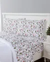 Sanders Holiday Printed Microfiber 4-pc. Sheet Set, Queen In Multi