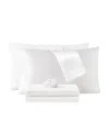 SANDERS MICROFIBER 7-PC. SHEET SET WITH SATIN PILLOWCASES AND HAIR-TIE, FULL