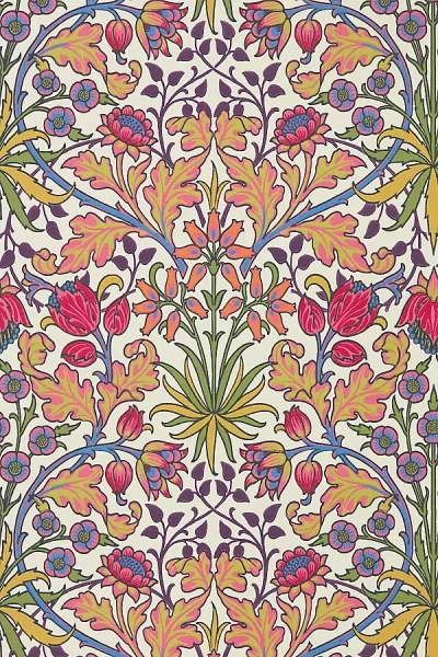 Sanderson Archive Hyacinth Wallpaper In Multi
