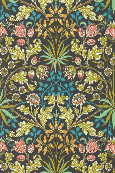 Sanderson Archive Hyacinth Wallpaper In Multi