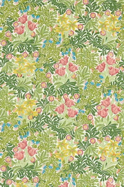 Sanderson Bower Wallpaper In Pink