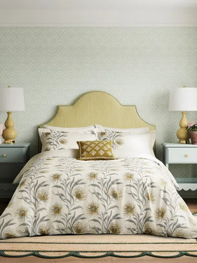 Sanderson National Trust Catherinae Collection With Matching Pillowcase, Cotton