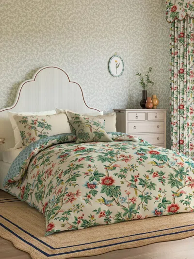 Sanderson National Trust Lophura Collection With Matching Pillowcase, Cotton