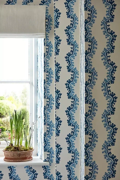 Sanderson Oxbow Wallpaper In Blue
