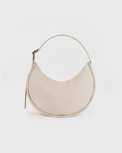 Sandqvist Curve Half Moon Bag In Neutral