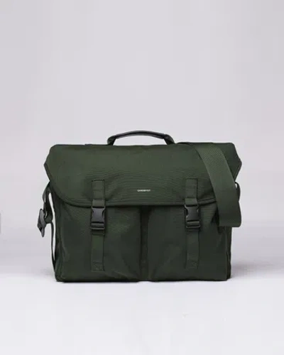 Sandqvist Everyday Messenger Bag In Green