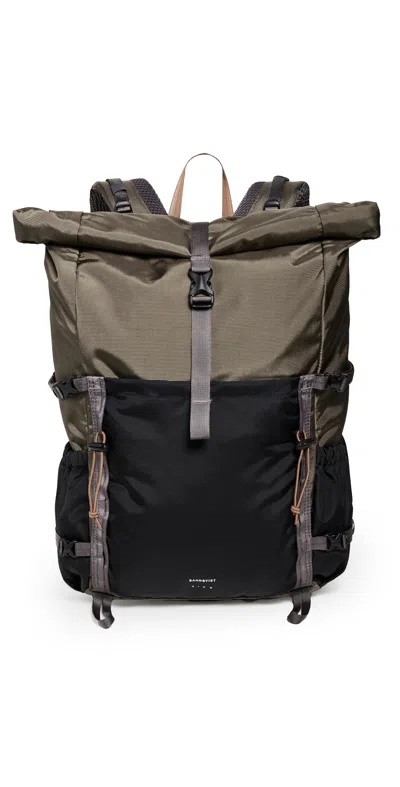 Sandqvist Forest Hike Backpack Multi Brown