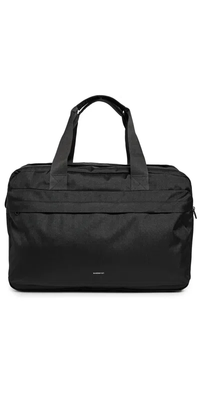 Sandqvist Go Weekender Duffle Black