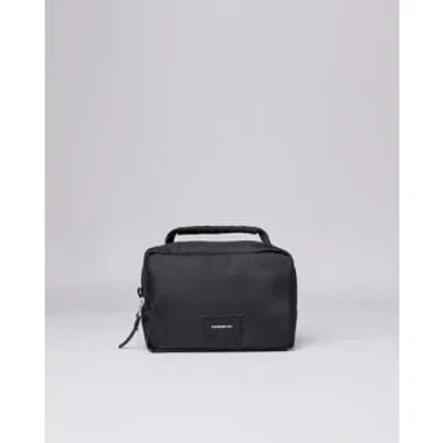 Sandqvist Gunnar Black With Black Leather Washbag