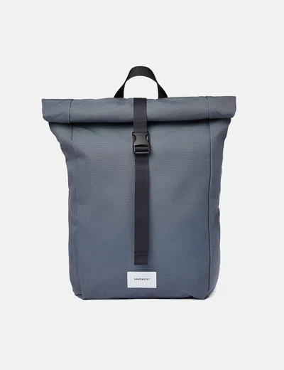 Sandqvist Kaj Rolltop Backpack (organic/recycled) In Grey