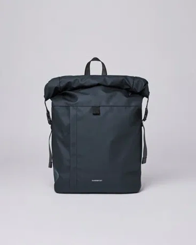 Sandqvist Konrad Navy Backpack In Blue