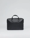 Sandqvist Leather Briefcase In Black