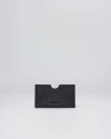 Sandqvist Leather Card Case In Black