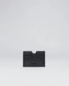 Sandqvist Leather Card Case Multi Slot In Black