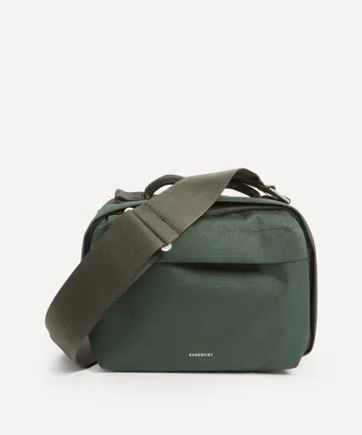 Sandqvist Mens Go Shoulder Bag In Green