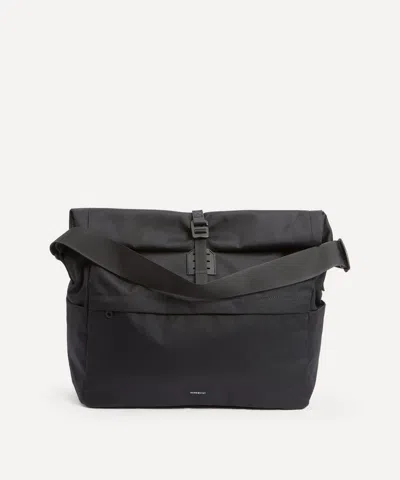 Sandqvist Mens Icon Messenger Bag In Black